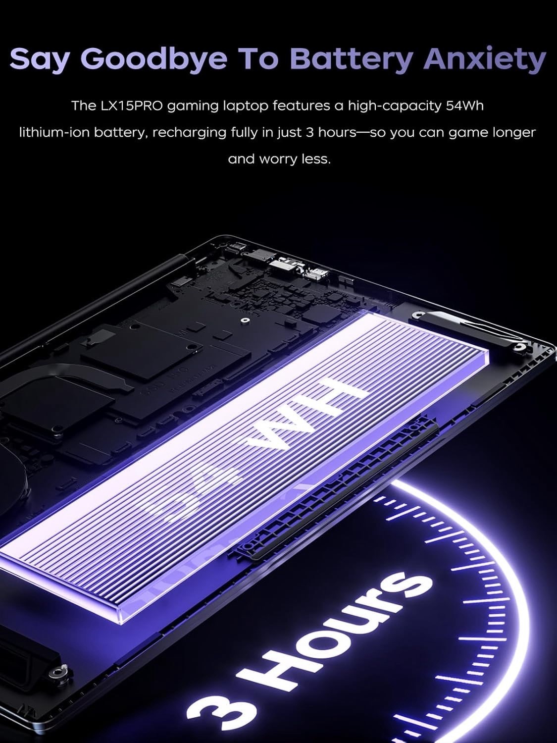 Game laptop, 256GB NVMe solid-state drive, 8GB memory, INTER N97, 15.6-inch