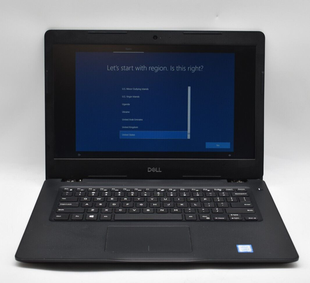 14″ Dell LATITUDE 3490 Laptop i5-8250U @ 1.60GHz 8GB RAM 256GB SSD WIN10 *READ
