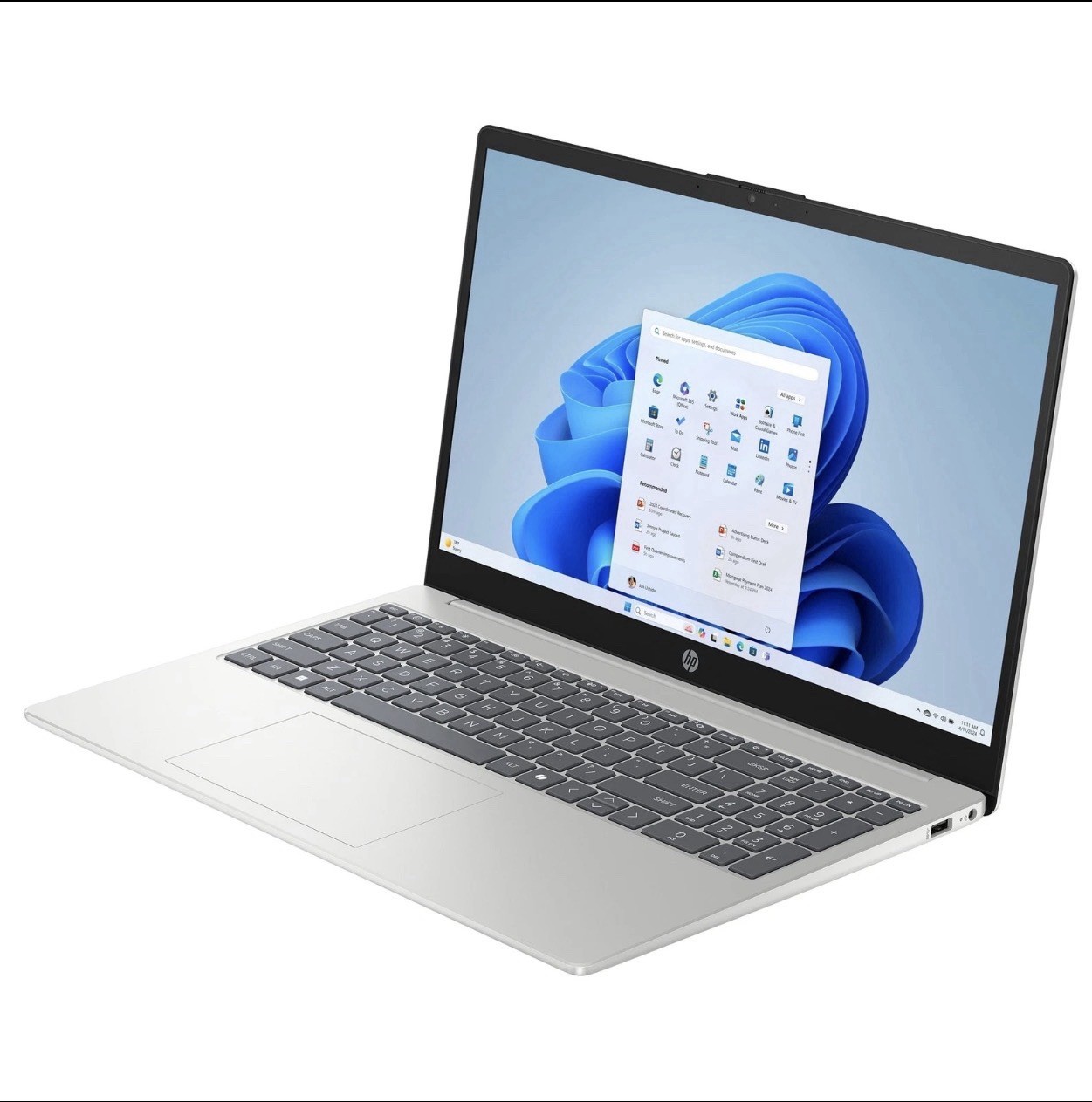 🔥 HP 15.6″ FHD IPS Touch Intel Ultra 5-255U/8GB/512GB Silver Laptop 15-fd2050wm