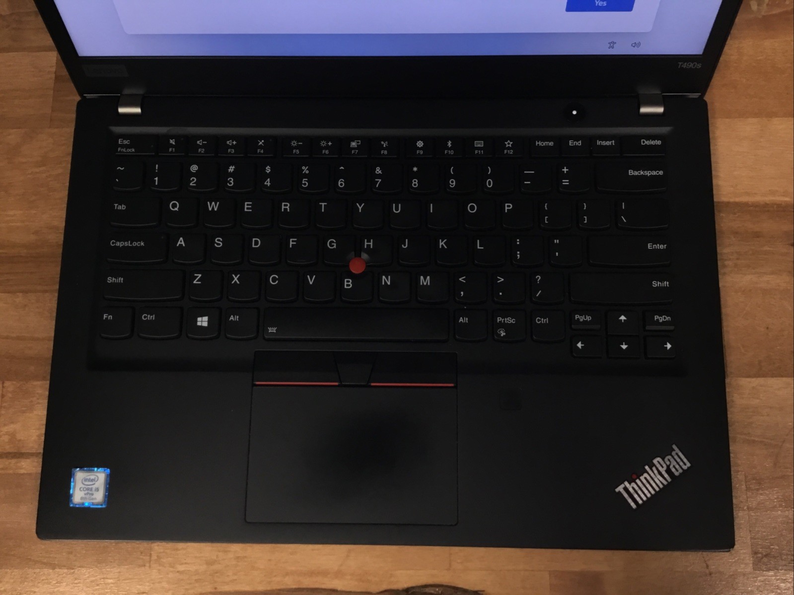 Lenovo Thinkpad T490s 14” i5-8365U 1.60GHz 16GB RAM 256GB SSD (LDP-W0498)