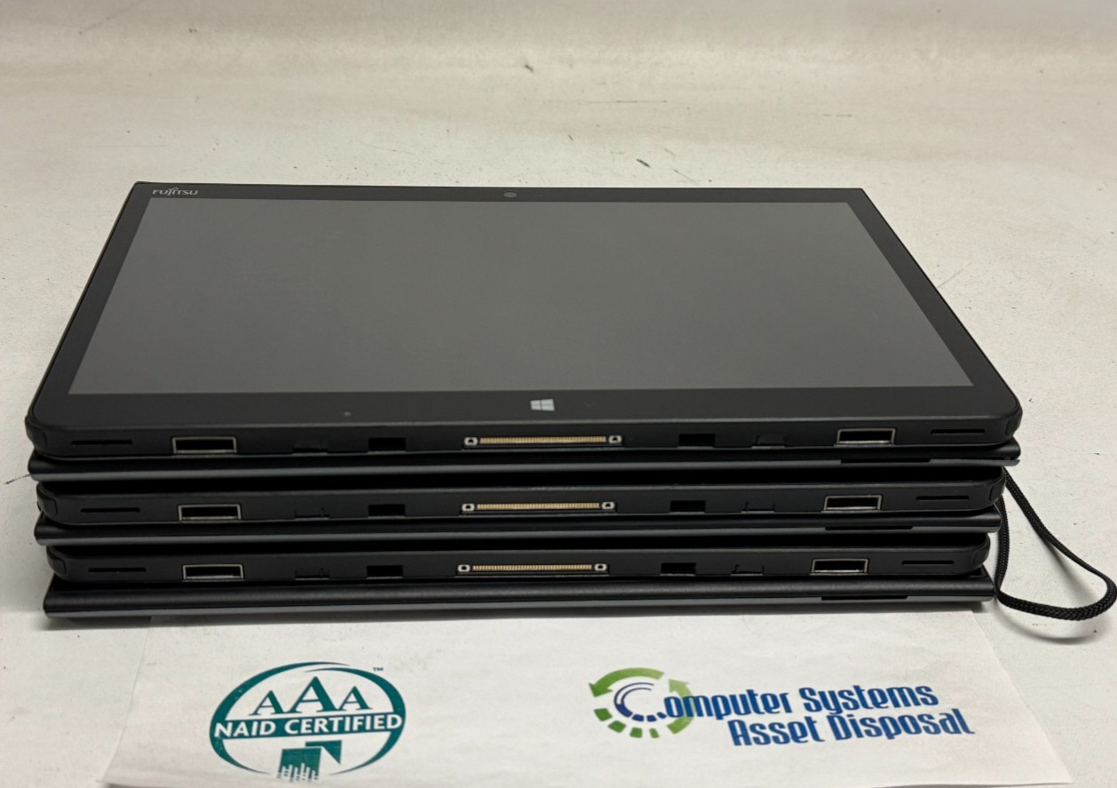 Fujitsu Stylistic Q775 13.3″ (i5-5300u – 4GB RAM – NO OS/HDD) – Lot of 6