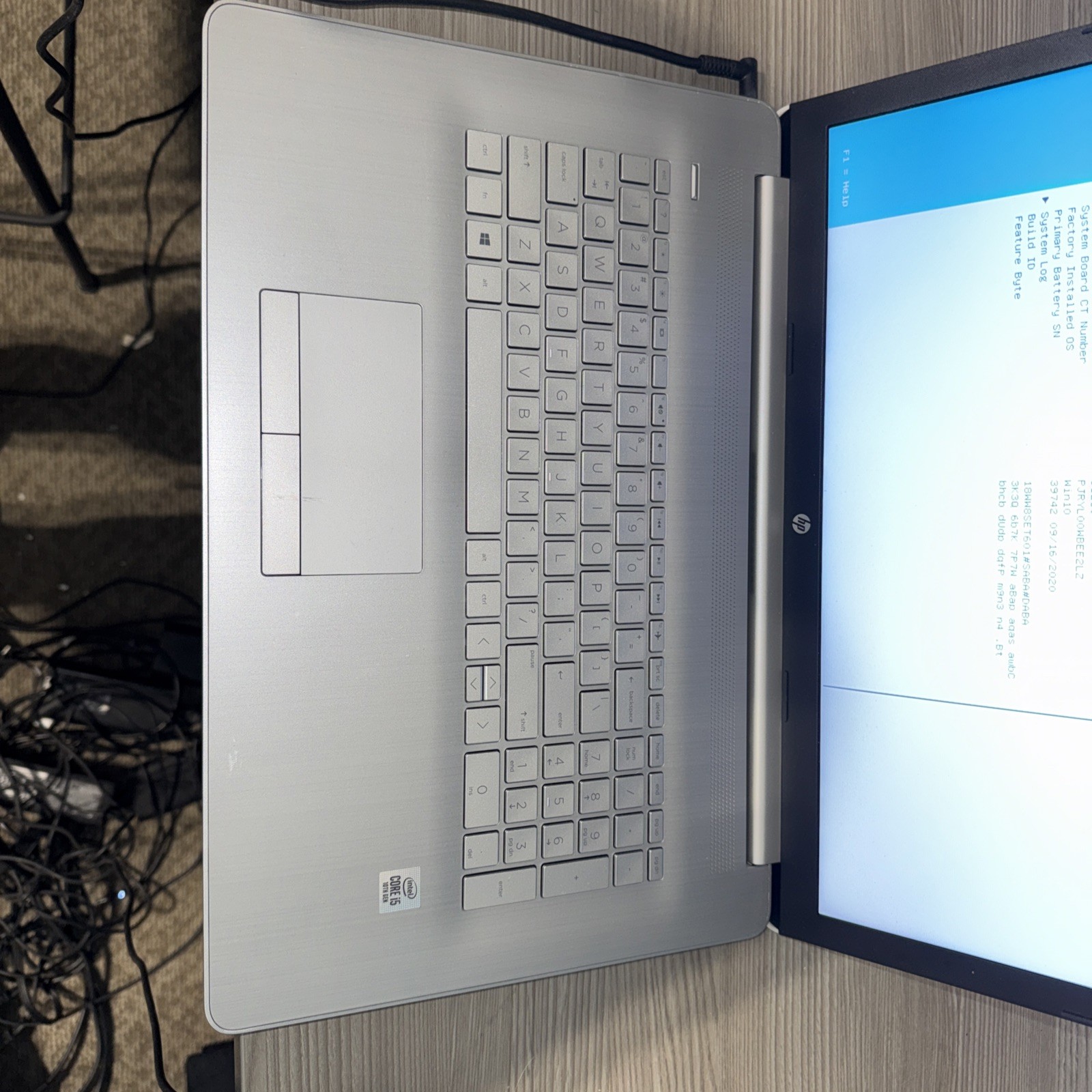 HP Laptop 17 – BY3XXX i5-1035G1 1.0GHz 8GB RAM NO SSD 17″ Laptop *READ*