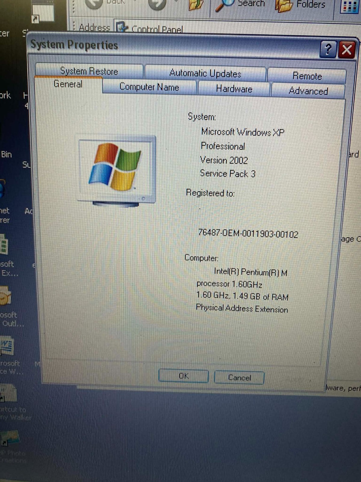 Dell Inspiron 6000 Pentium® Dual-Core CPU T4200 @ 2.00GHzl Service Tag 2CSQP81
