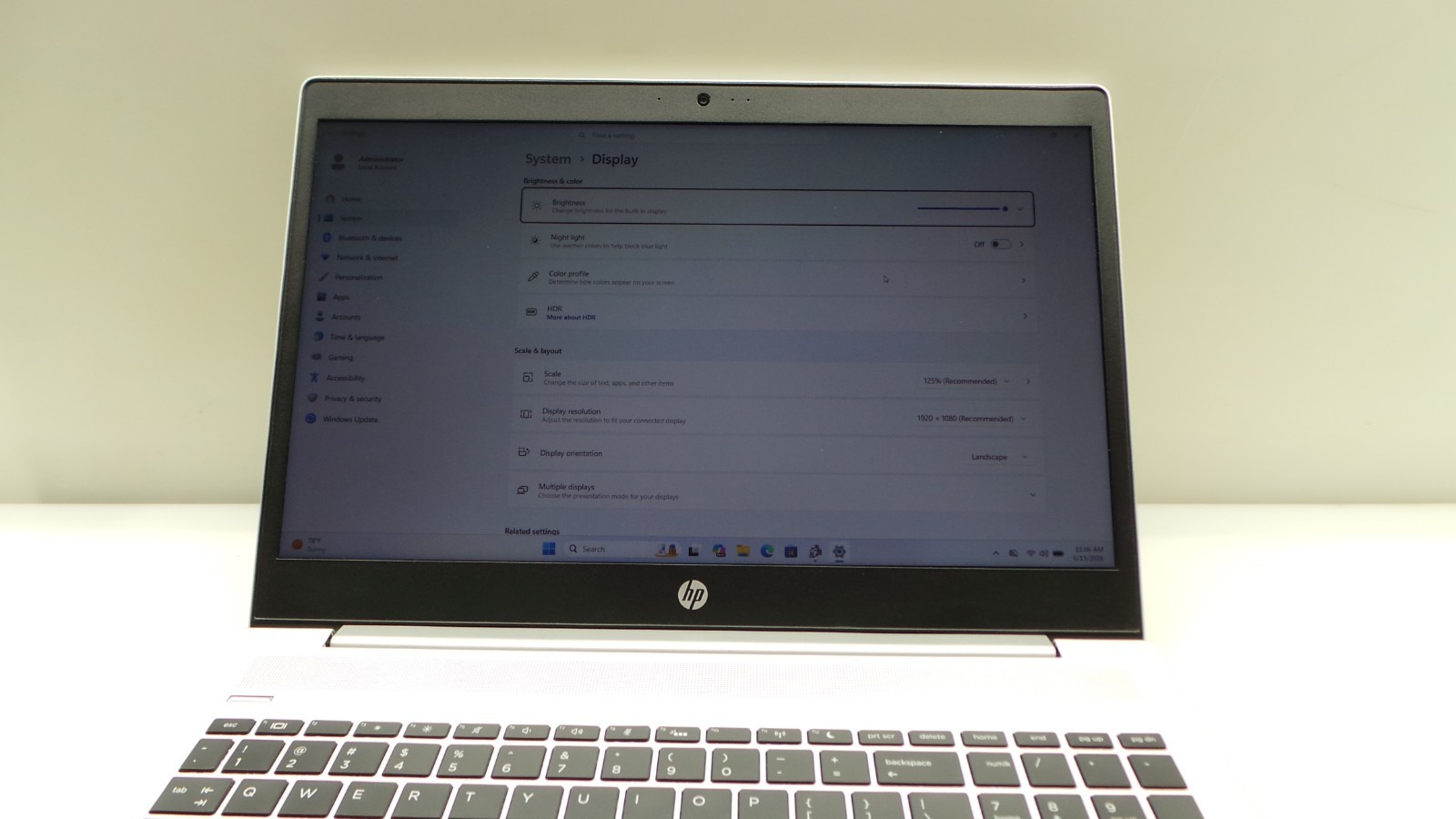 HP ProBook 455 G6 | 15.6″ | AMD Ryzen 5 2500U | 8GB RAM 256GB NVMe | WIN 11 PRO