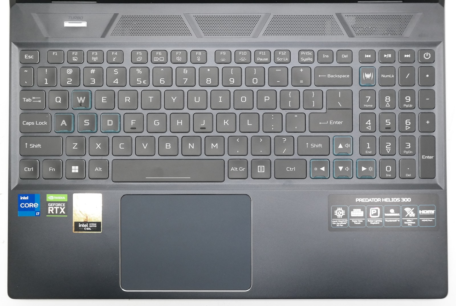 Acer Predator Helios 300 15.6″ Core i7-12700H 16GB RAM 512GB RTX 3060