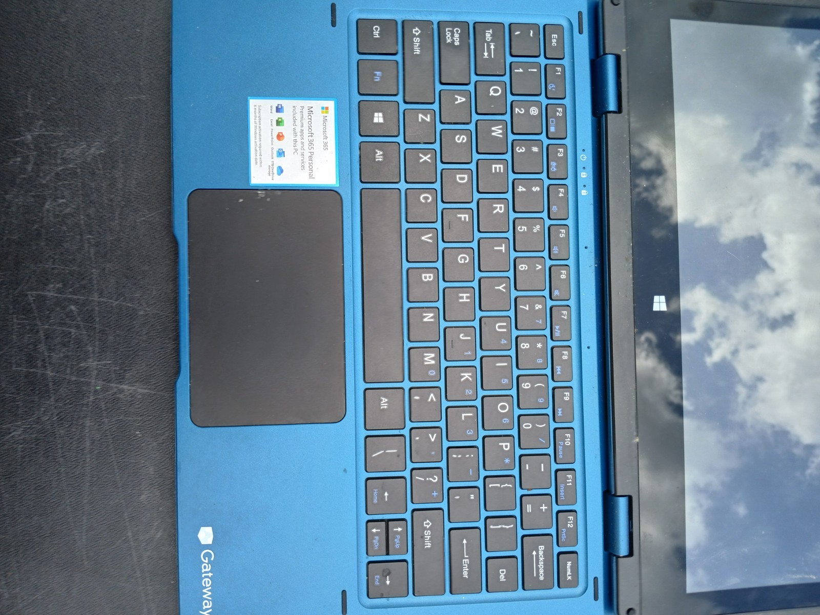 Gateway GWTC116-2BL 11.6″ 2-in-1 Convertible Laptop Tablet Blue Intel Celeron…