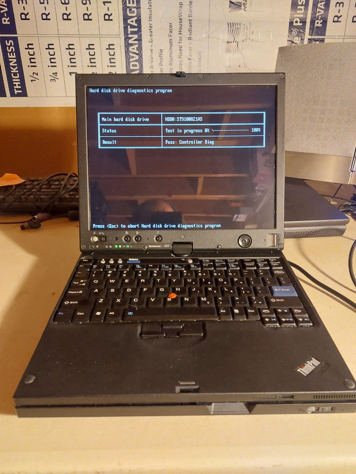 Lenovo X61 ThinkPad L7500 Core 2 Duo CPU + ULTRABASE LENOVO renewd