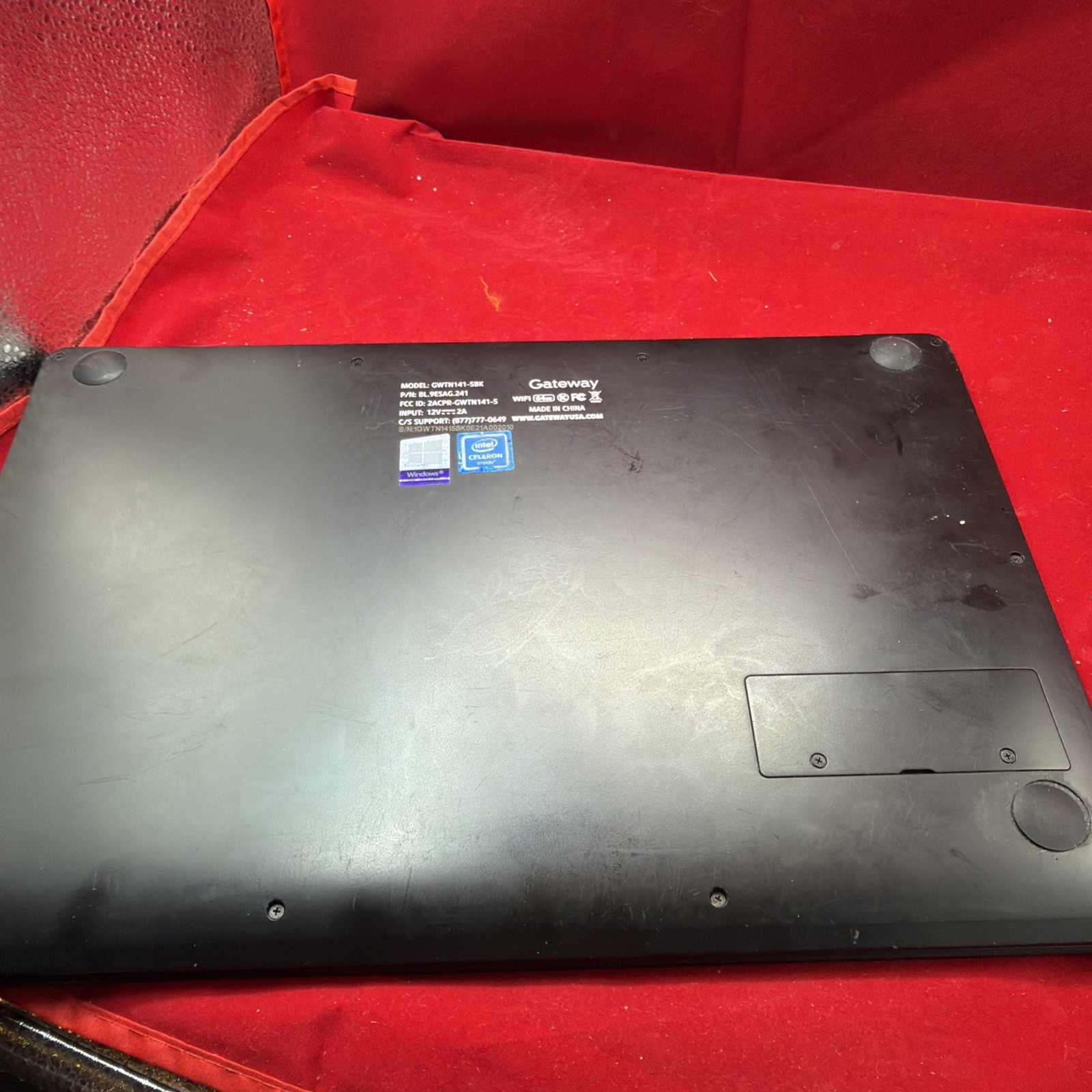 Gateway GWTN141-5BK Intel Celeron N4020 1.1GHz 4GB Microsoft 365 Untested