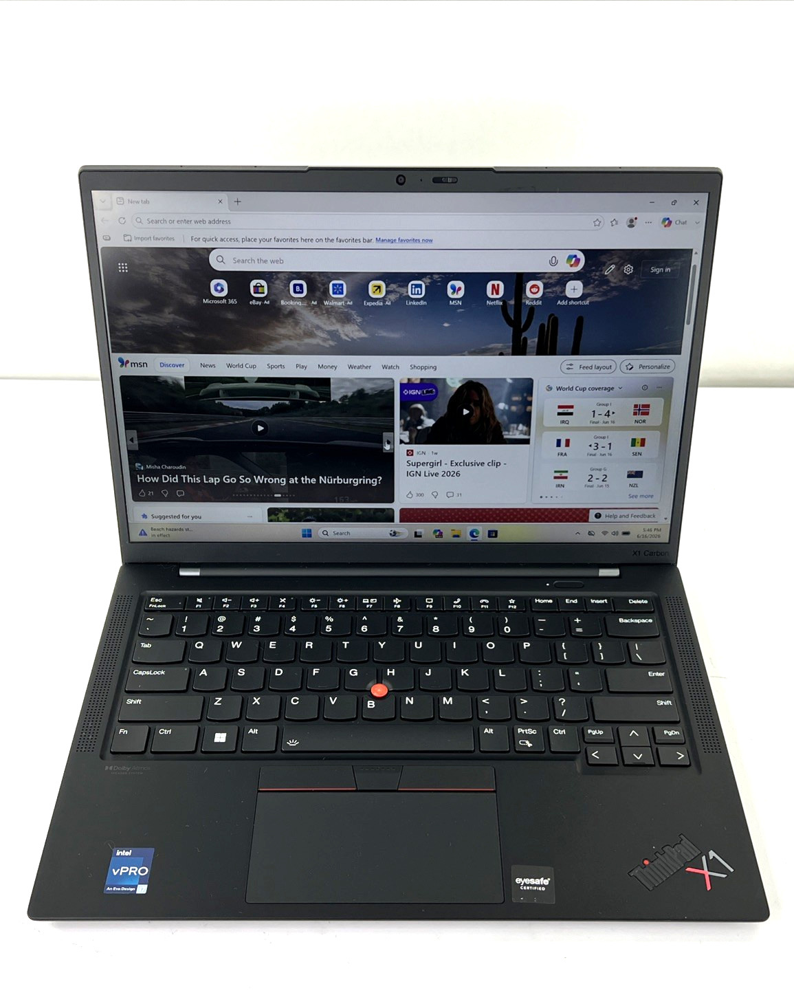Lenovo ThinkPad X1 Carbon Gen 10 14″ TOUCH i7-1270P 16GB RAM 512GB SSD Win11 Pro