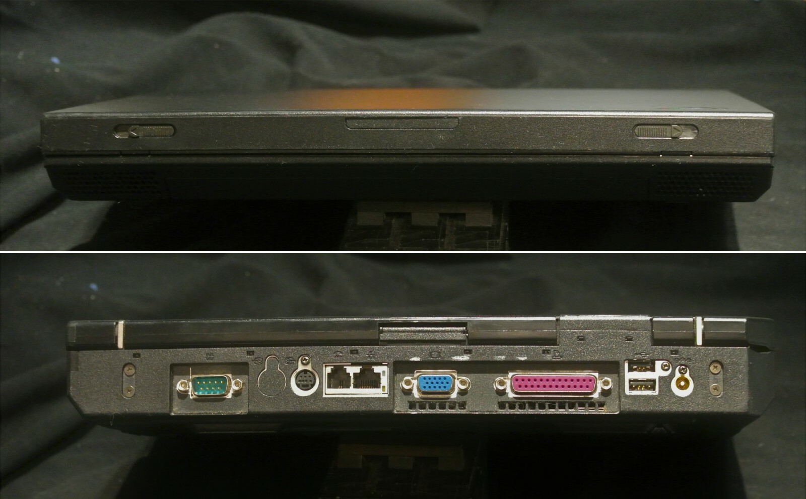 IBM THINKPAD RETRO Alienware like Laptop Windows 95 98 DOS Gaming SSD Pent 4