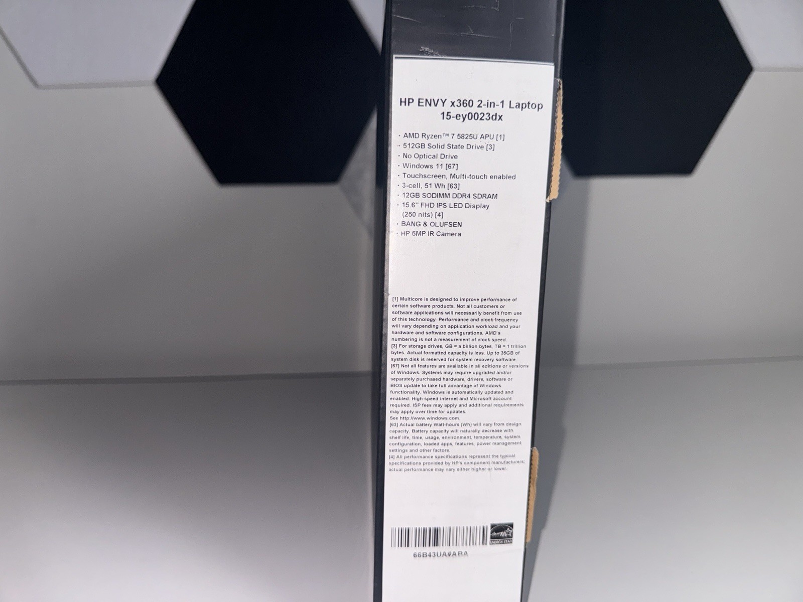 HP Envy x360 2-in-1 – 15.6 Screen AMD Ryzen 7 5825U 12GB RAM 512GB SSD Black
