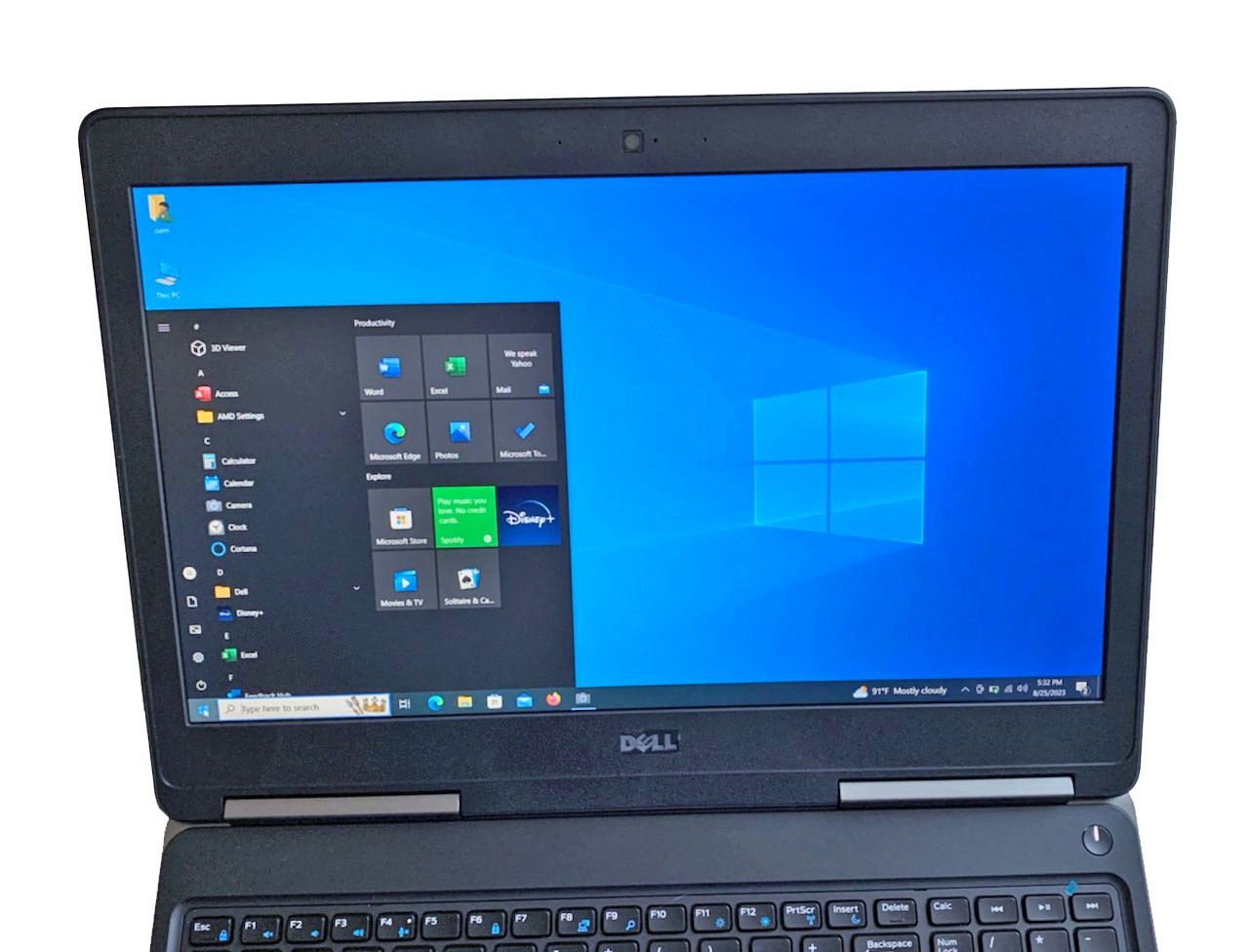 Dell Precision 7510 15.6″ 256GB, Intel Core i5 16GB Laptop MS Office See Video