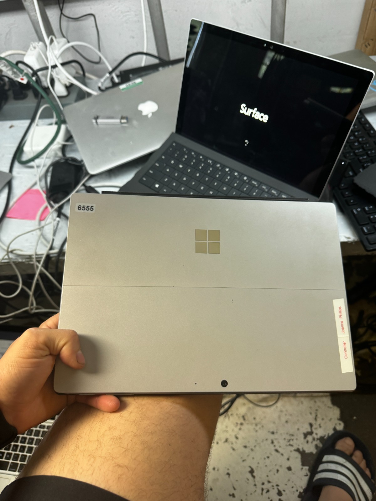 Microsoft Surface Pro 7 Core I5-1035G4 128GB SSD 8GB RAM Laptop For Repair #6555