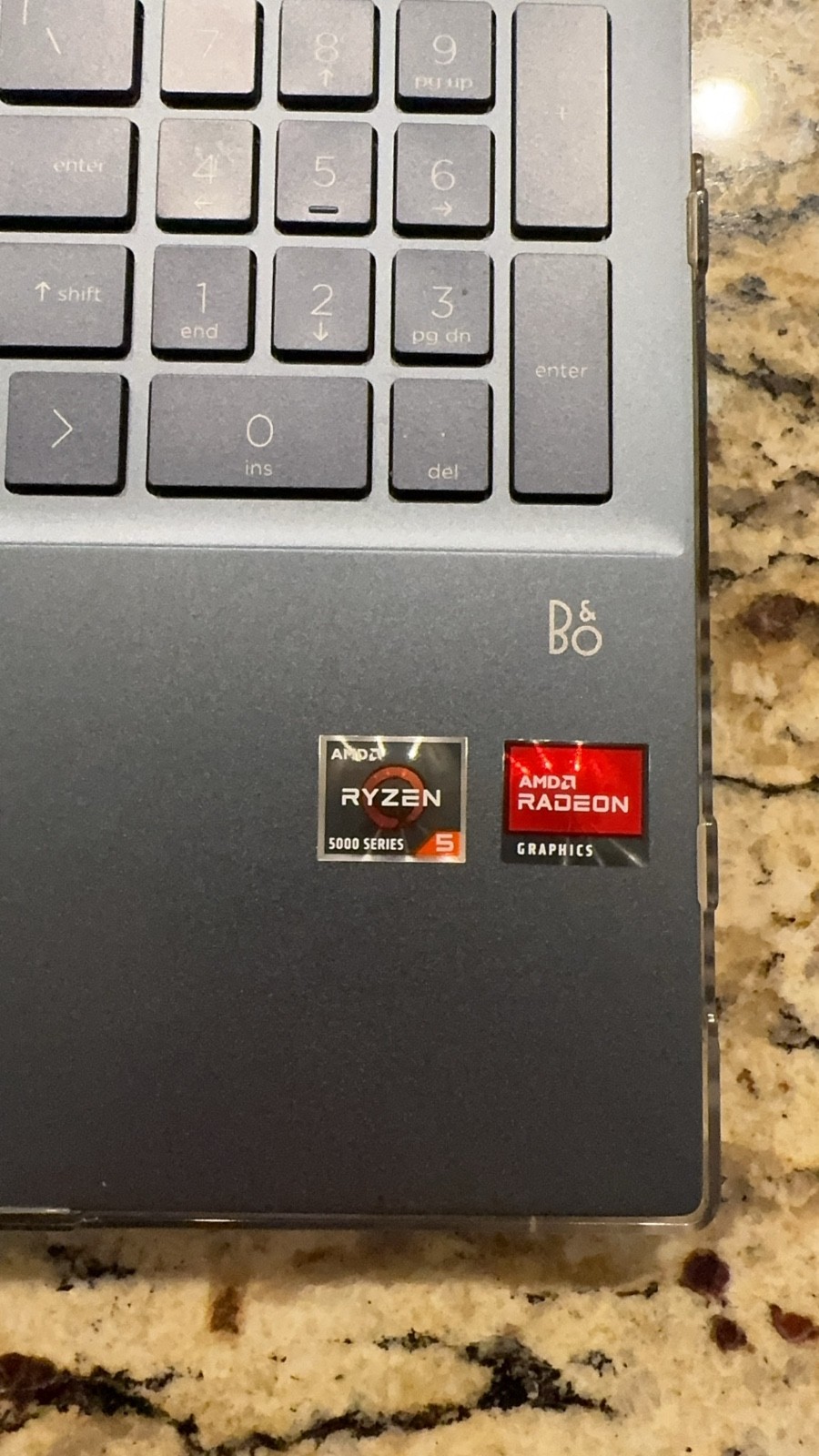 hp laptop pavilion AMD Ryzen 5 Navy Blue LIGHTLY used only used a few times