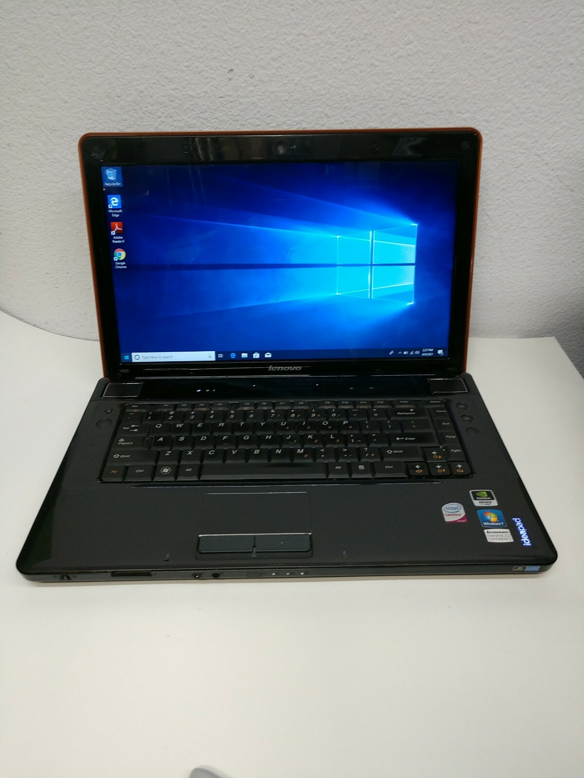 Lenovo Y550 Laptop Intel Core 2Duo T6600 2.20GHz 4GB RAM 250GB HDD BT DVD Win10