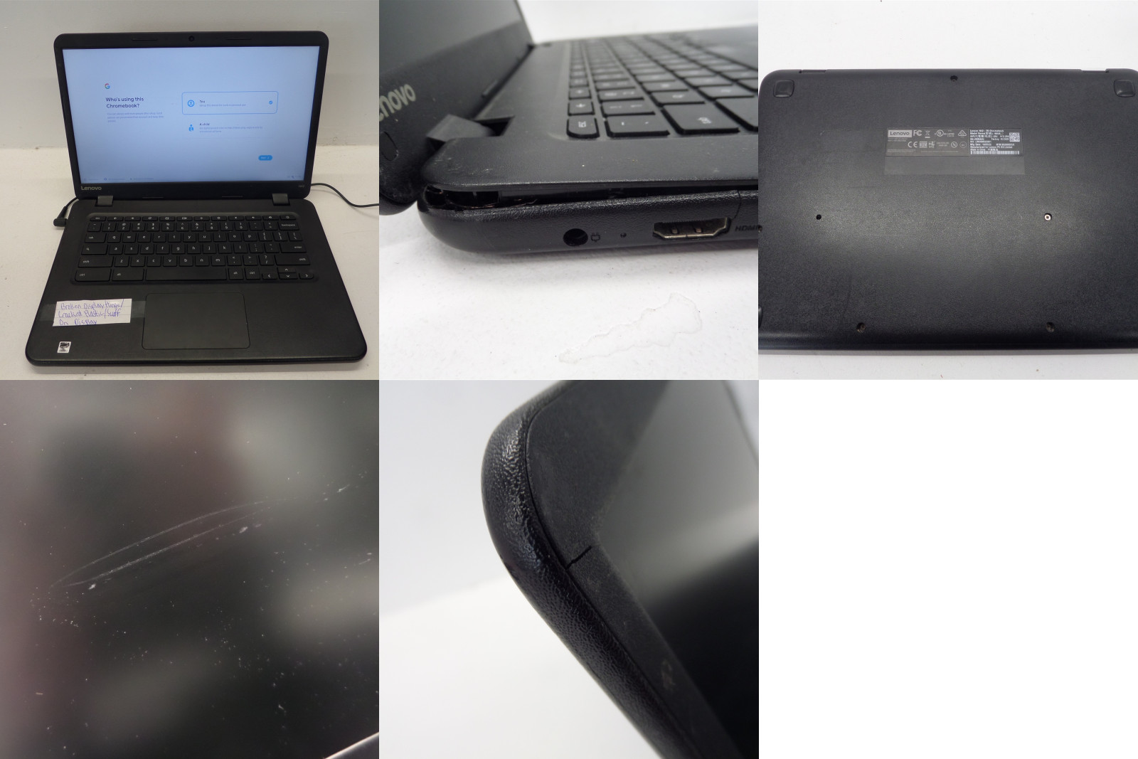 Lot Of 11 Lenovo N42-20 80US 14″ 80US0002US Chromebook 32GB SSD READ DESC
