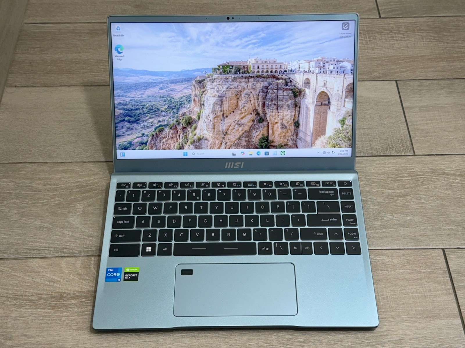 MSI Prestige 14 A12SC 14″ Core i5-1240P GeForce GTX 1650 512GB SSD 16GB Ram