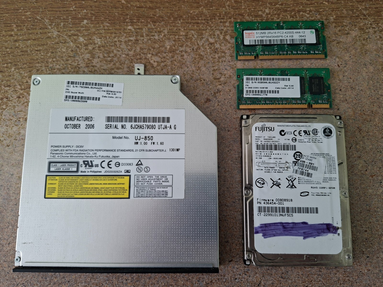 Toshiba Equium A100 Laptop Notebook 15.4″ 1GB 80GB HDD Windows XP *Two Laptops*