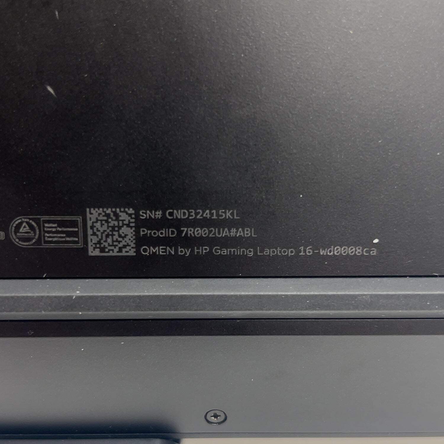 HP Omen 16-WD0008CA 16.2″ i5-13420H 2.1GHz 16GB RAM 1TB SSD GeForce RTX 4050