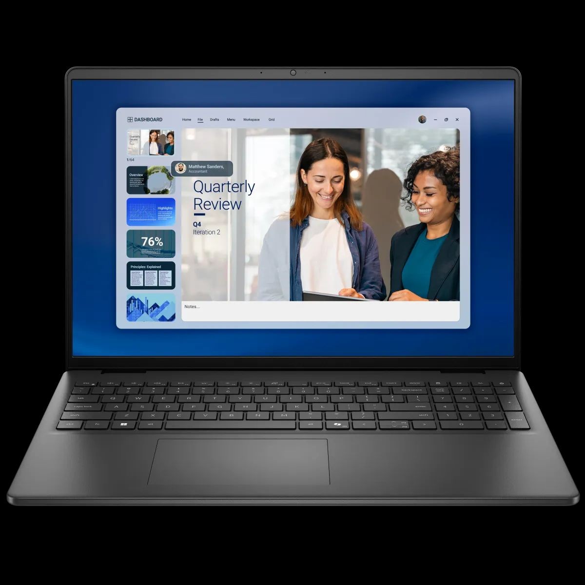 Dell (DC16255) 16” FHD+ Touch,Ryzen7 250,32Gb, 2Tb SSD, AMD Radeon – Black