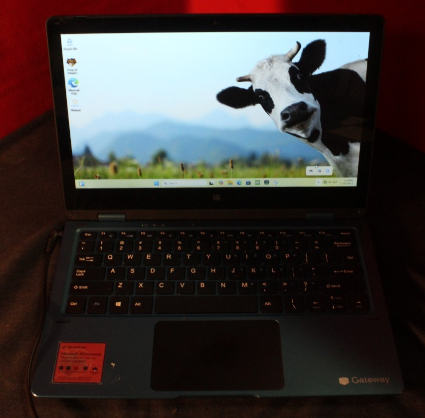 Gateway 2-in-1 GWTC116-2 11.5″ Celeron N4020 1.1GHz 4GB RAM 62gb HDD AO4073577