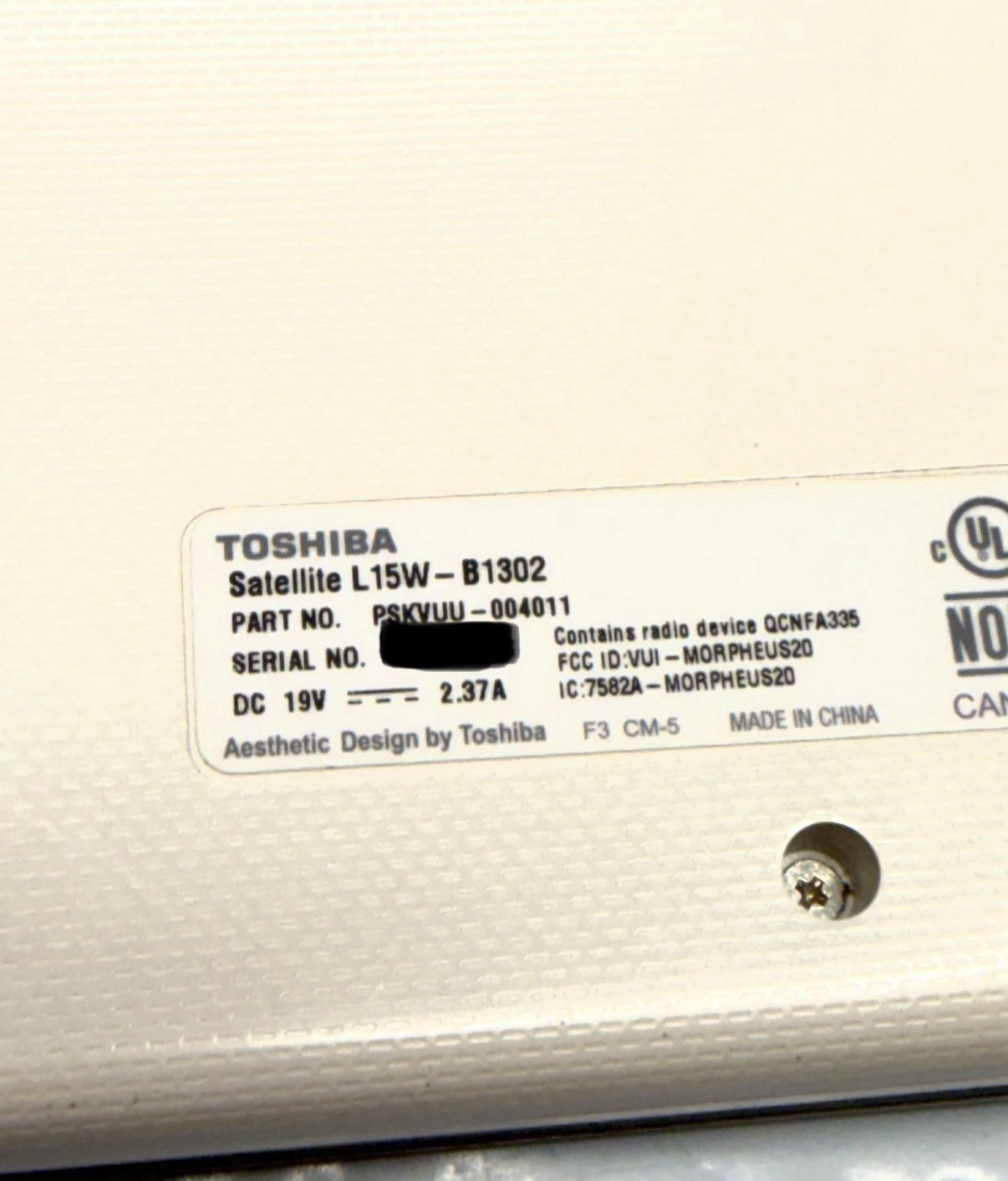 Toshiba Satellite Radius 11 L15W-B1302 HD Touchscreen 11.6″ Laptop