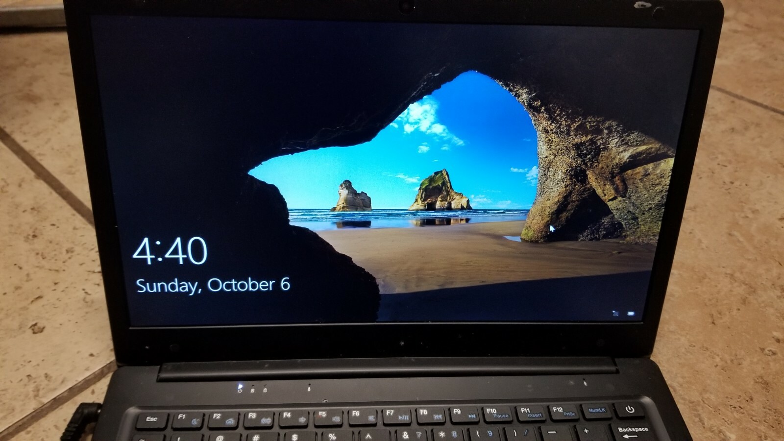 EVOO EV-C-116-1-BK Laptop 11.6″ HD Intel N3350 1.10GHz 32GB FOR PARTS