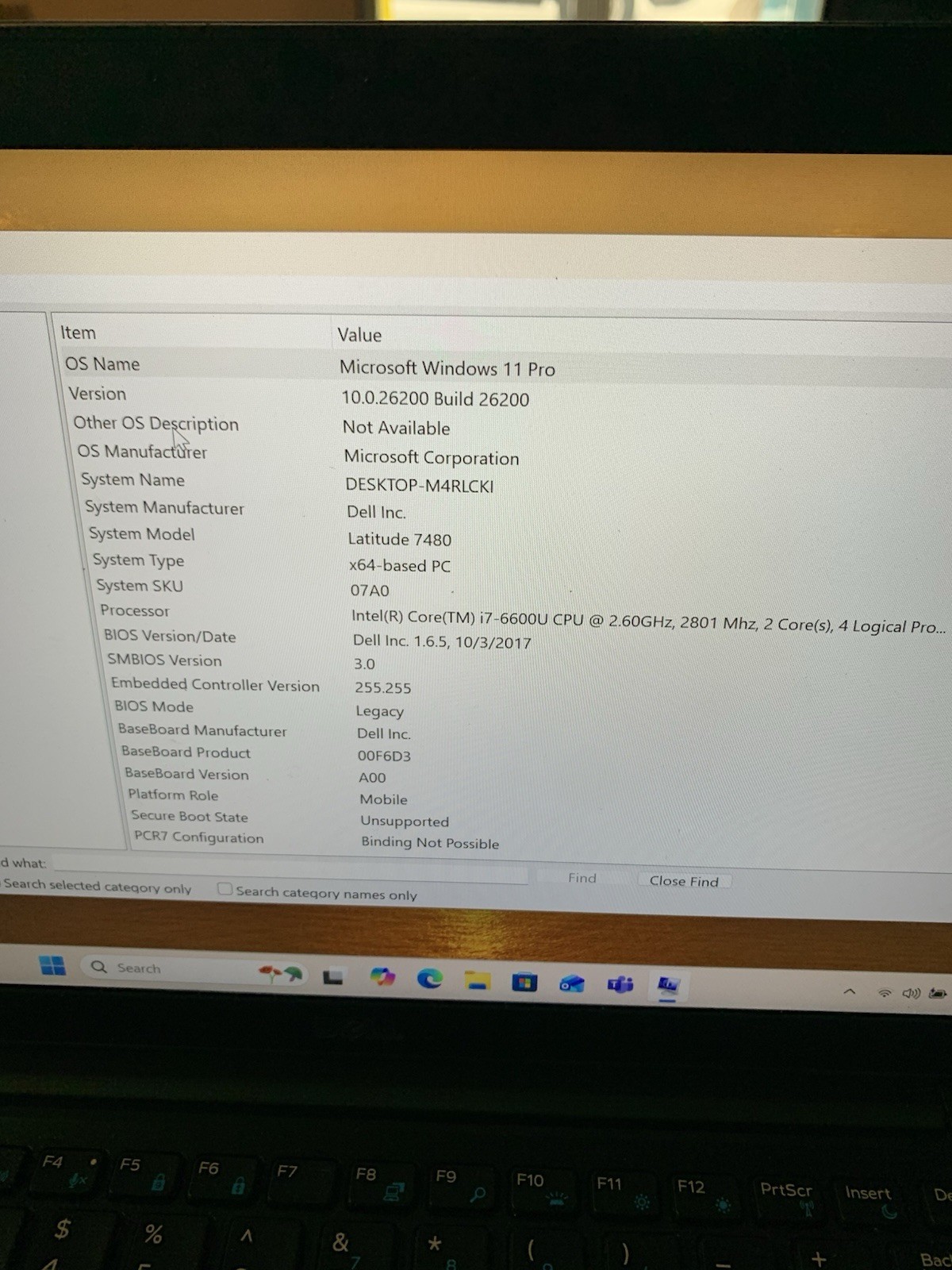 Dell Latitude 7480-i7 CPU 2.60 GHz-Memory 16GB-Storage 500 GB