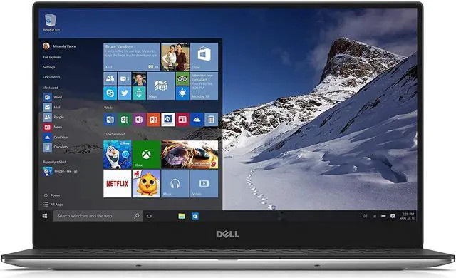Dell XPS 9343 13.3 in i5-5200U 4GB RAM 128GB SSD W10 Home Grade A