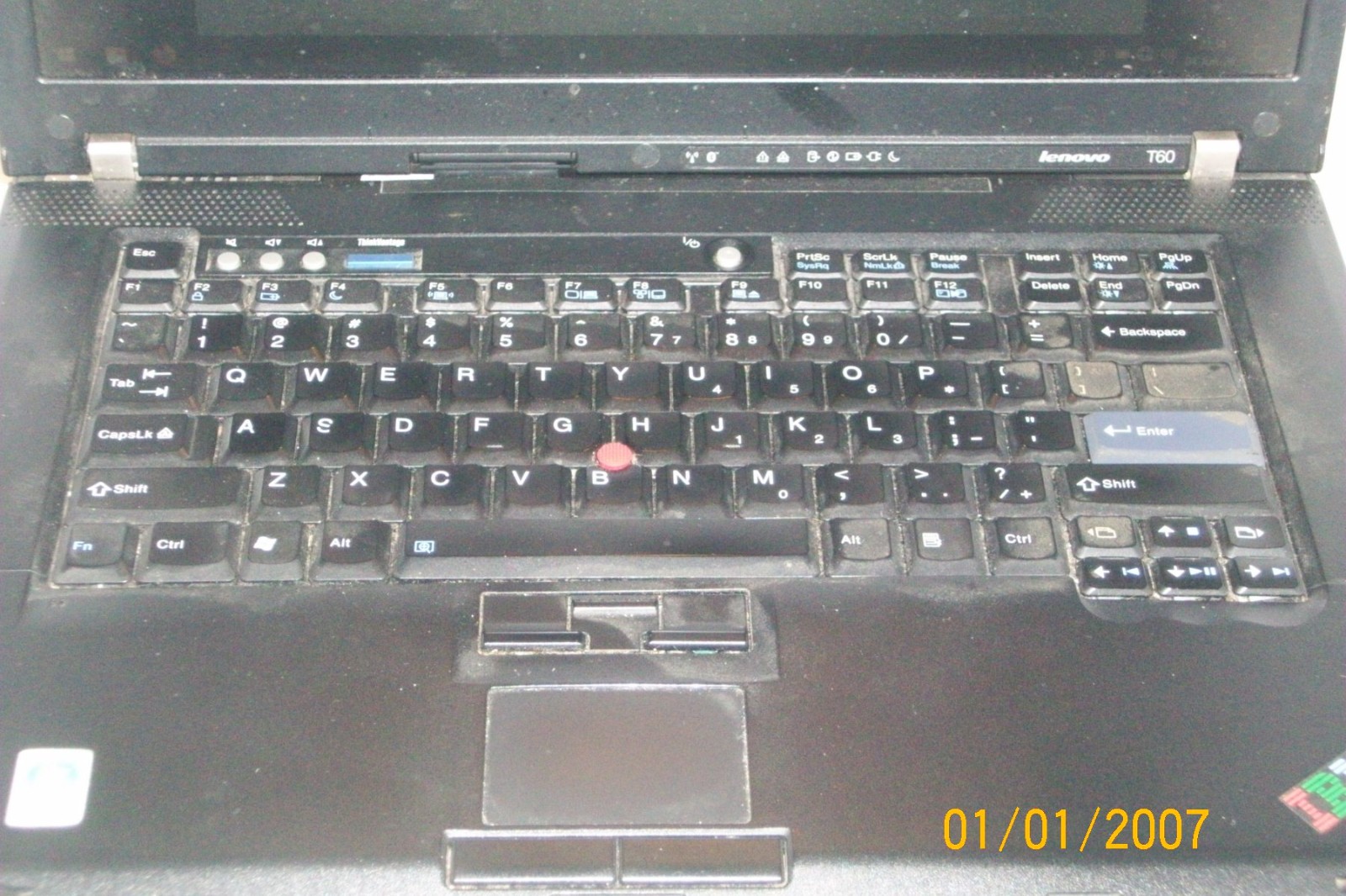 IBM Lenovo Thinkpad T60 Laptop, Windows 10 120GB SSD, 3GB RAM, 2GHz CPU, 14″ 4:3