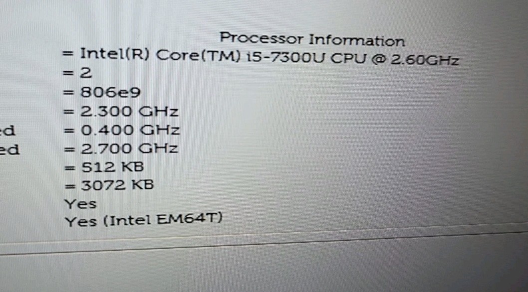 Dell Latitude 5580 | i5-7300U @2.60GHz | 16GB RAM |No SSD No Battery 061504