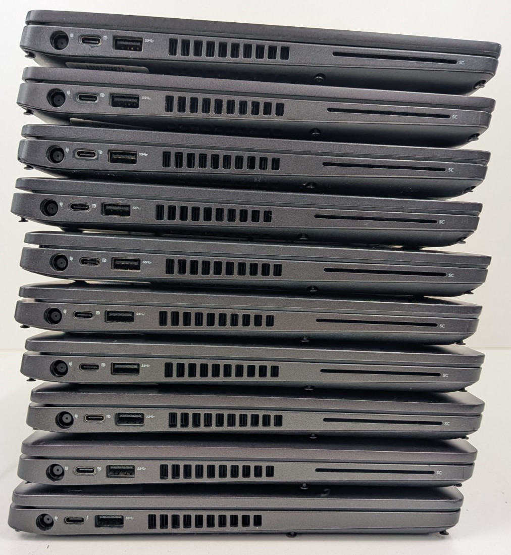 Lot of 10 – Dell Latitude 5400 Quad Core i5 8th Gen **For Parts or Repair**