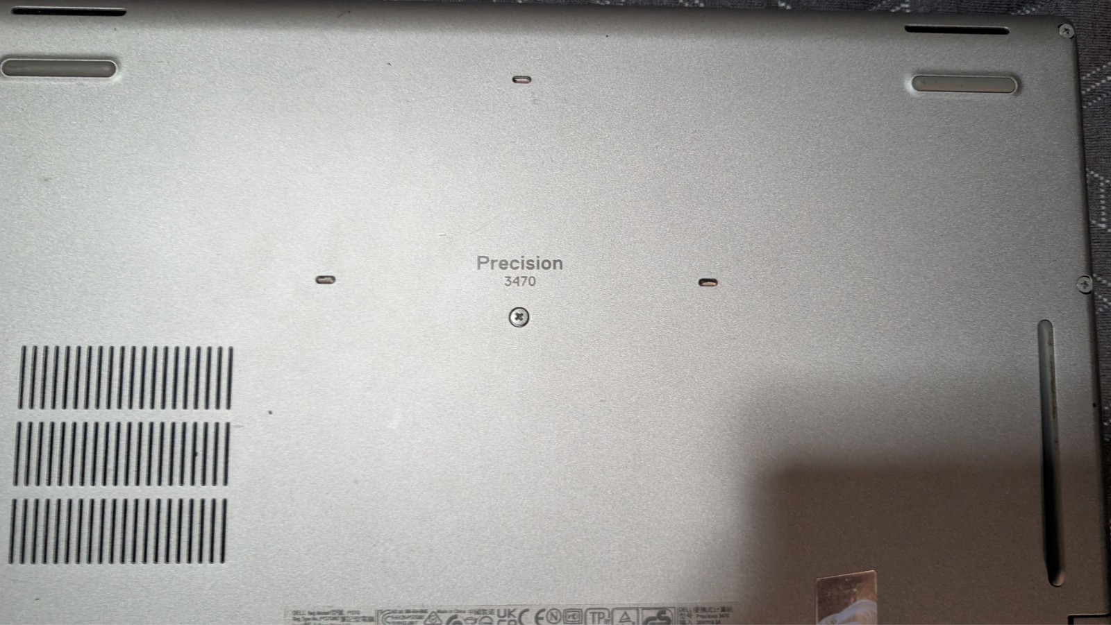 Dell Precision 3470 – Includes battery and genuine Dell power adapter!