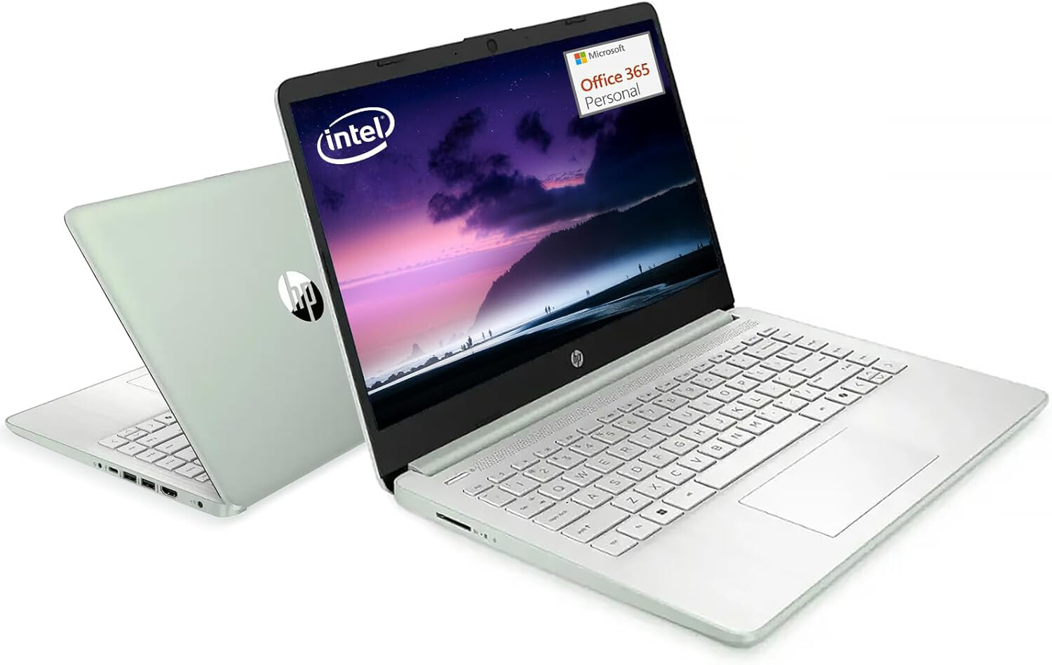 HP 14 Laptop office365 Copilot AI 4-Cores Intel N150 3.6GHz 16GB RAM 256GB Win11