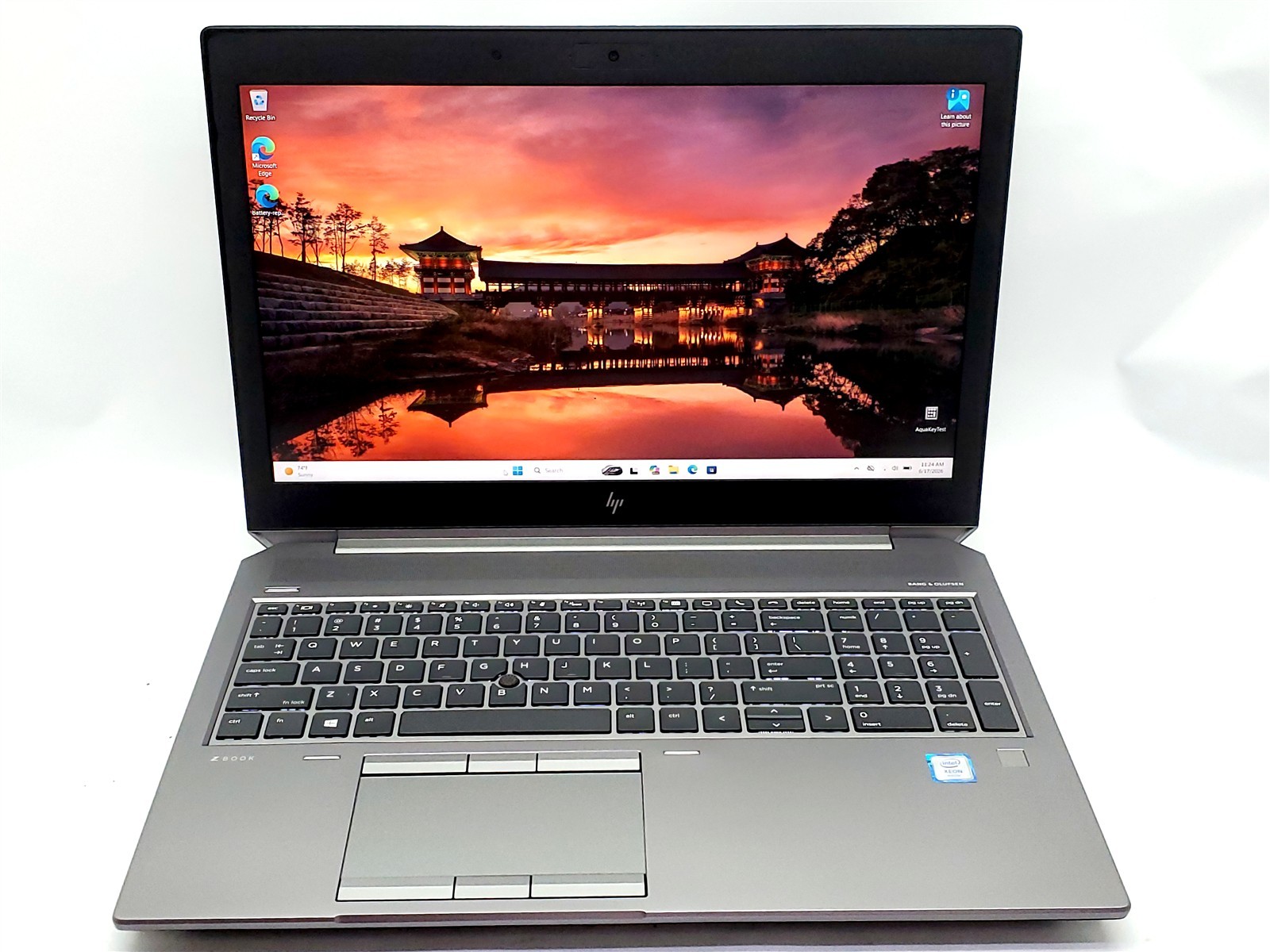 HP ZBook 15 G6 Workstation Xeon E-2286M 2.40GHz 64GB 256GB SSD T2000 W11P NO A/C