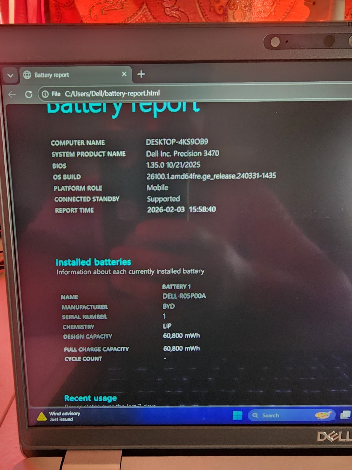 Dell Precision 3470, Intel Core i7-1270P, NVIDIA T550, 32GB DDR5, 256GB NVME