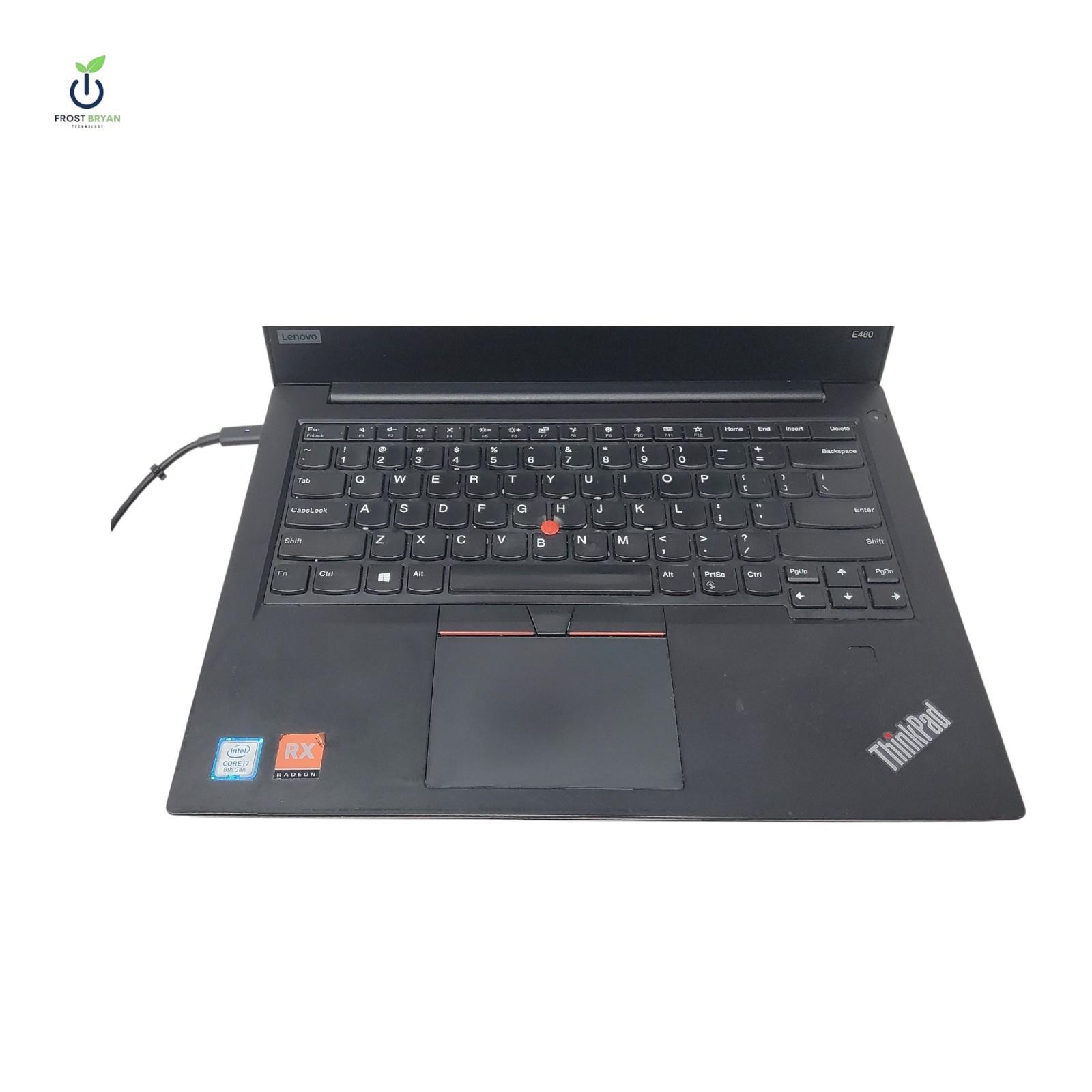 Lot of 2 Lenovo ThinkPad E480 i5 i7 8th Gen 8GB No OS/SSD Grade D [Defective]