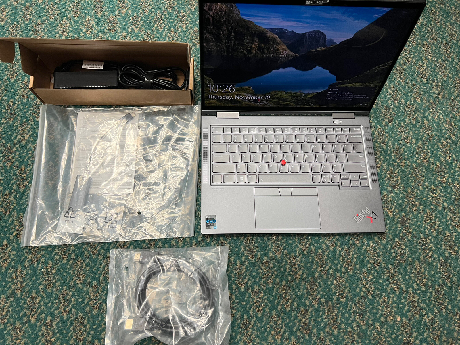 Lenovo ThinkPad X1 Yoga Gen 6 14″ FHD+ i5-1145G7 16GB 1TB SSD w10P PEN *READ*