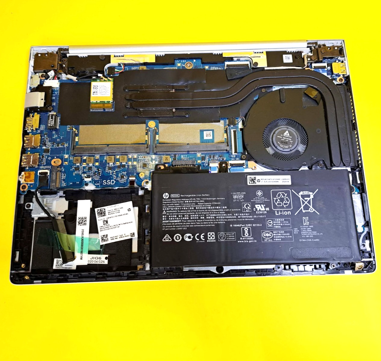 ⚡100% UNTESTED-MISSING PARTS⚡HP PROBOOK 455R G6 AMD RYZEN 5 3RD GEN 15.6″ LAPTOP