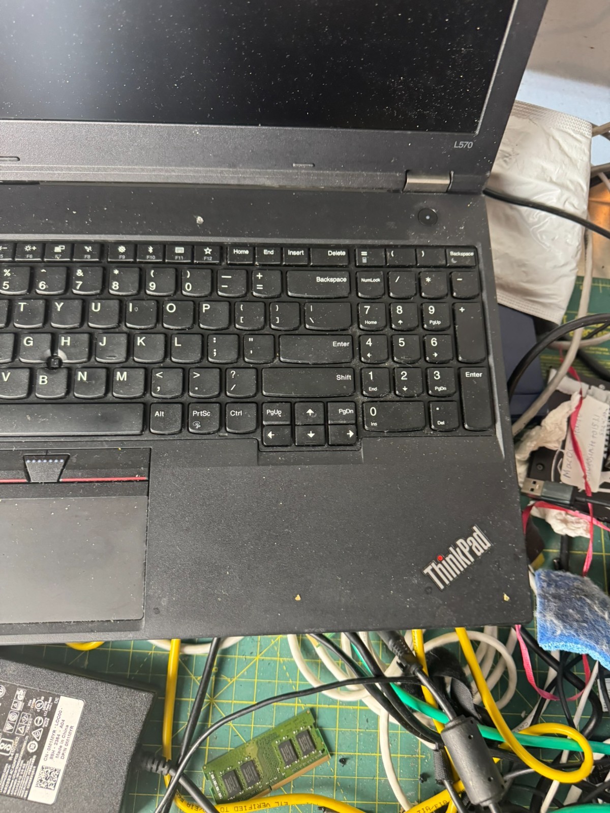 Lenovo ThinkPad L570 15.6in Intel i5 6th Gen No RAM No Drive Parts/Repair #5071
