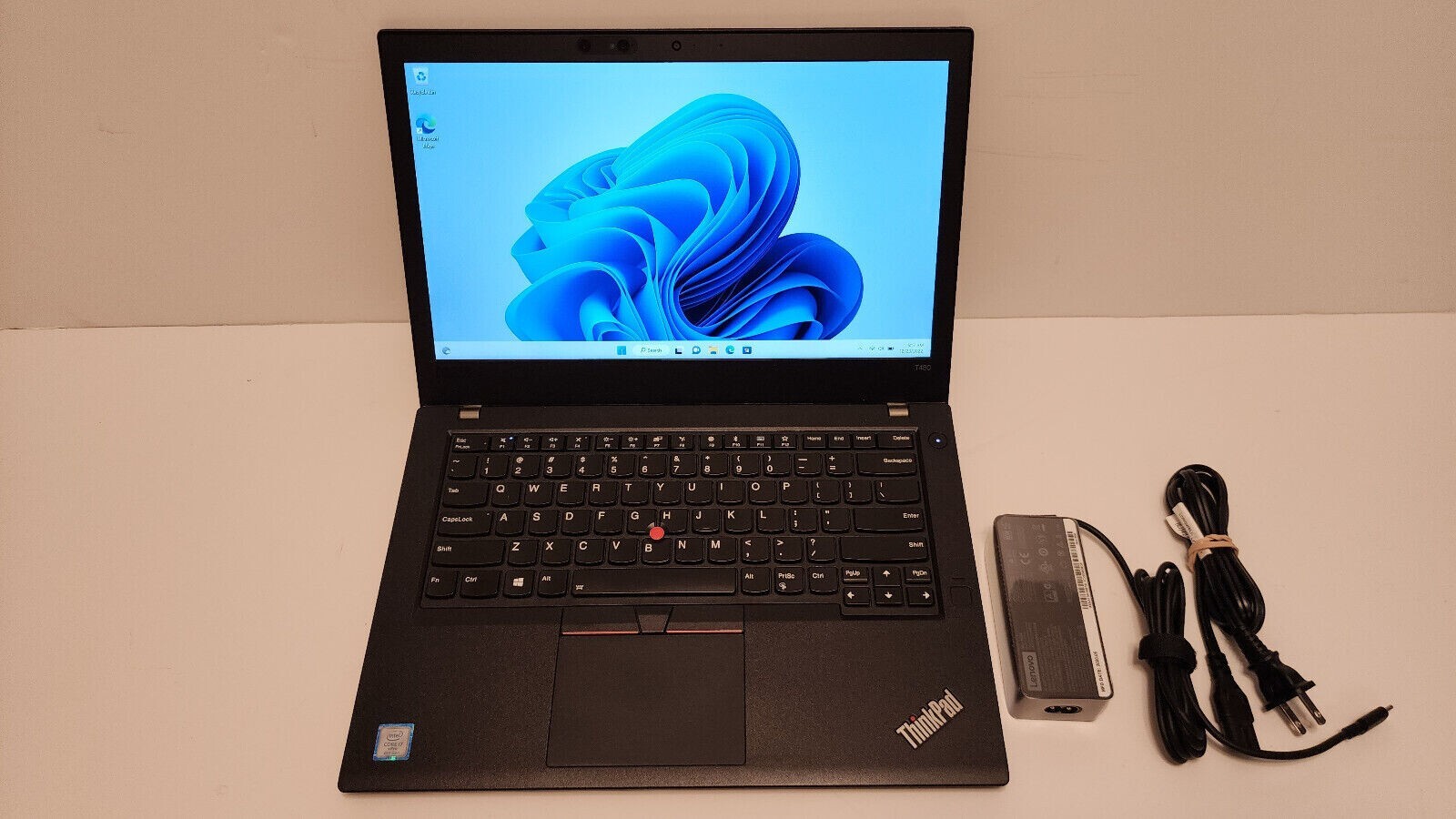 Thinkpad T480 i7- 32GB 512GB SSD NVIDIA MX150 1920×1080 Touch Win11 Office 2024