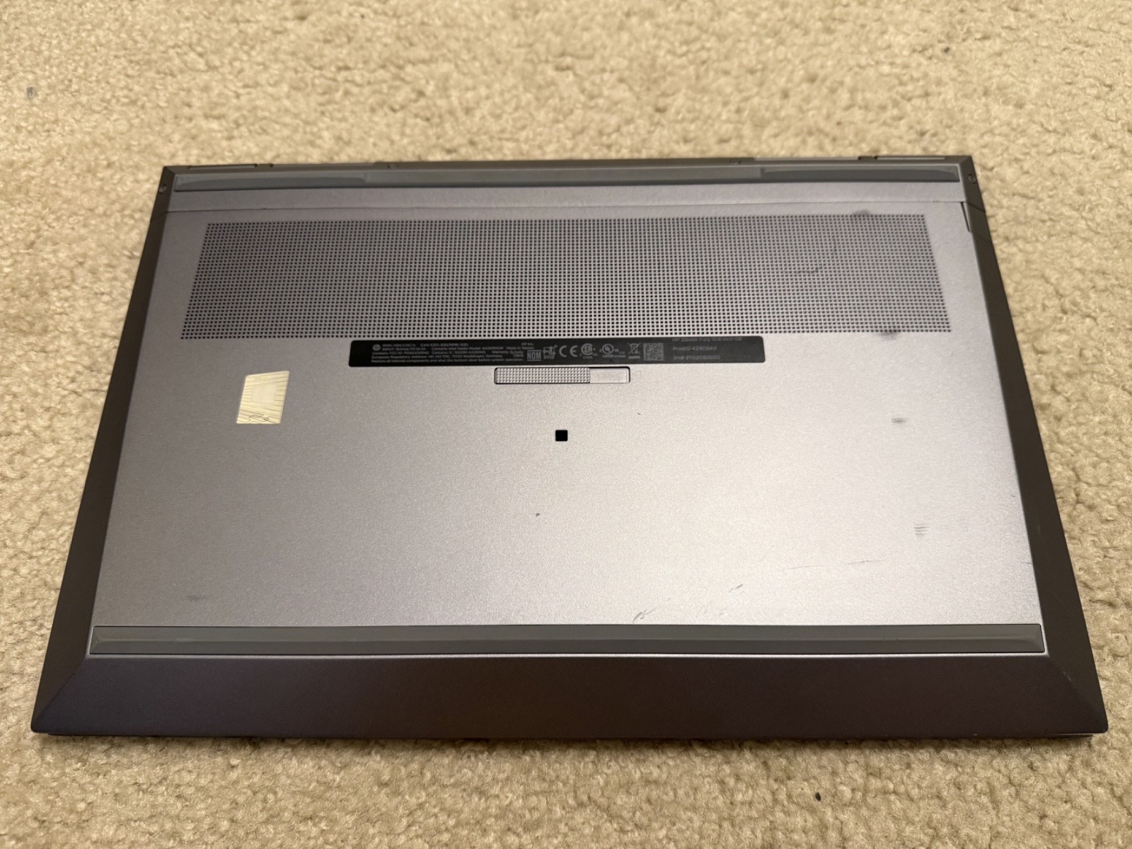 HP ZBOOK Fury 15 G8 15.6″ i7-11850H 2.5GHz 64GB RAM 512GB SSD NVIDIA RTX A3000