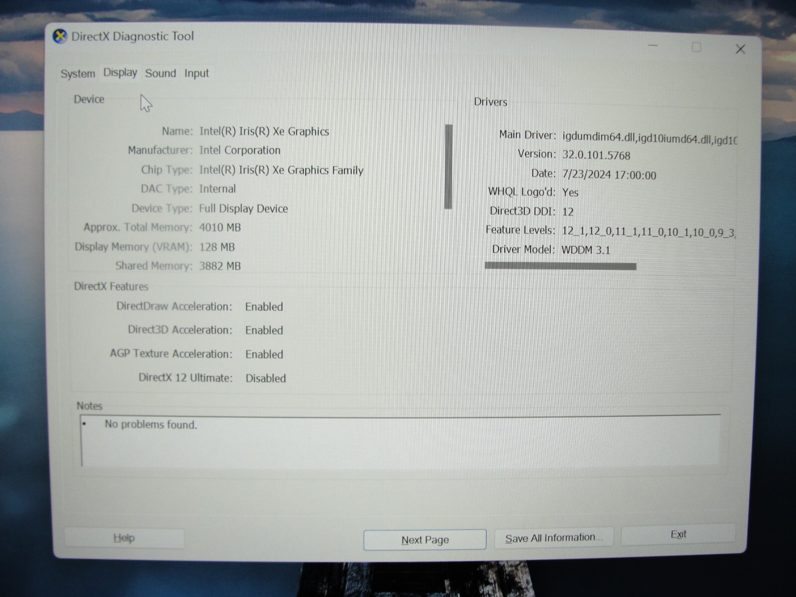 Dell Latitude 5420 14”FHD Intel Core i5-1135G7 2.4GHz 8GB 256GB SSD + Charger