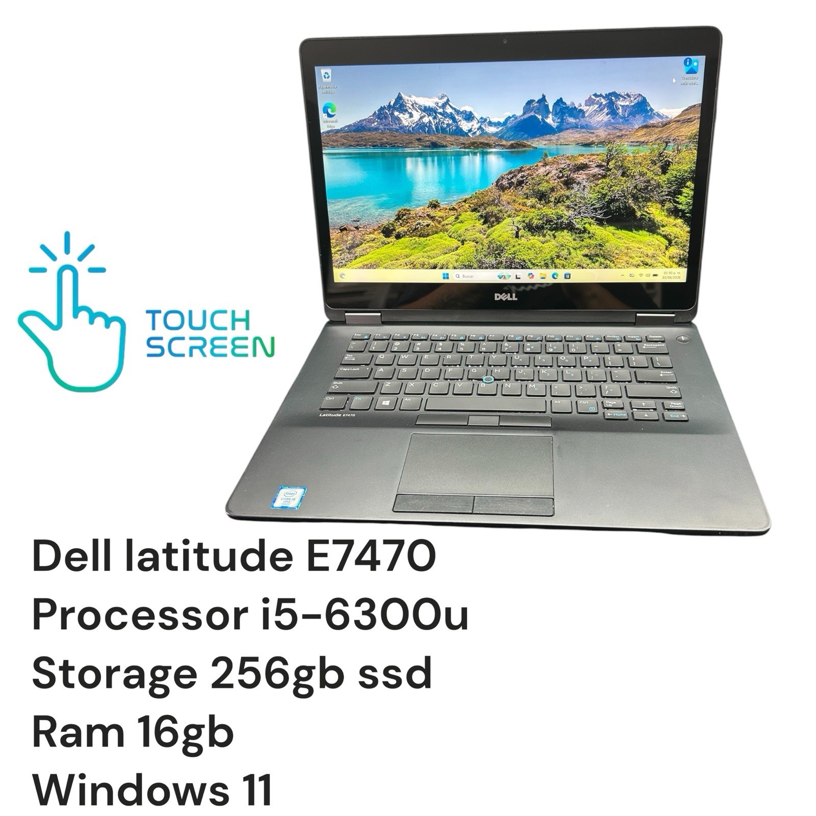 Dell Latitude E7470 Processor I5-6300u