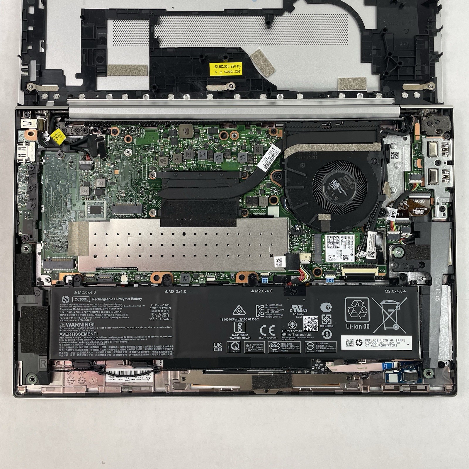 HP MT46 14″ AMD Ryzen 3 Pro 4450U 2.50 GHz 8 GB RAM No SSD/OS/AC – BIOS