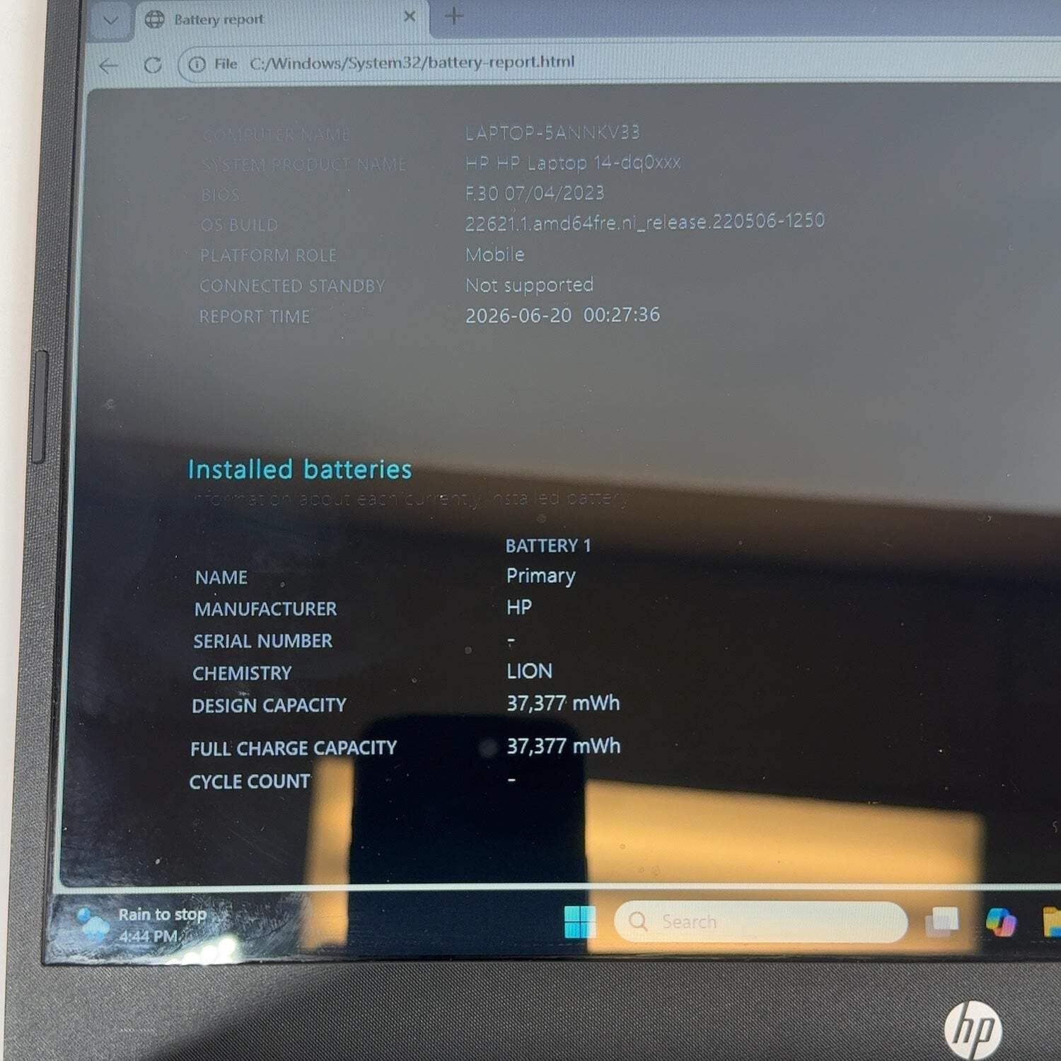 HP Laptop 14-DQ0054DX 14″ Celeron N4120 1.1GHz 4GB RAM 64GB SSD