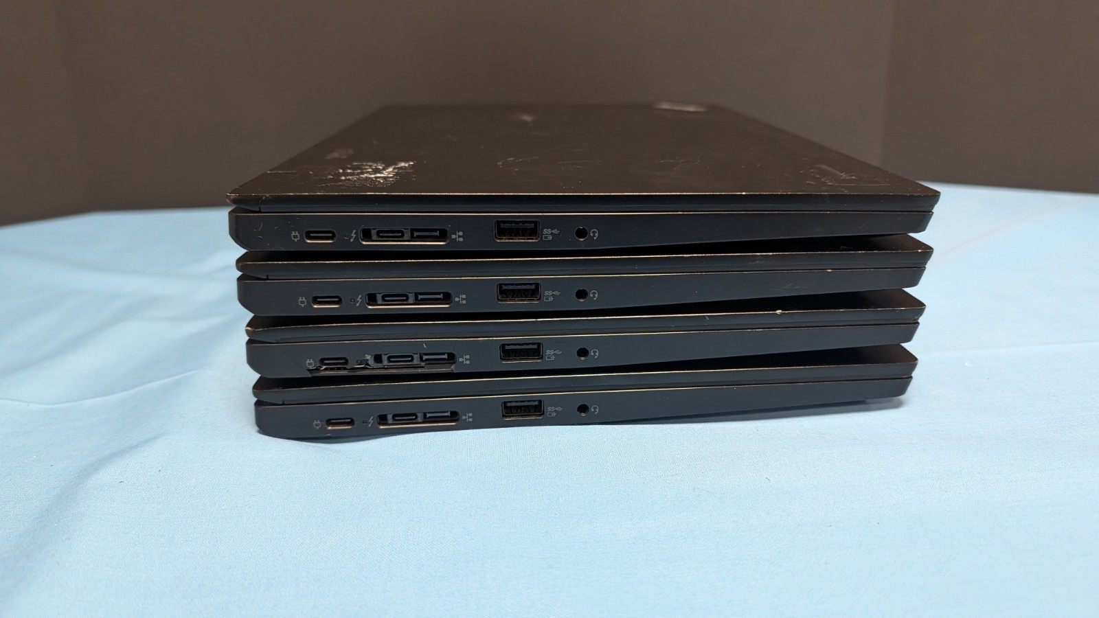 LOT OF 4 LENOVO L13 GEN 2 – INTEL i5-1135G7 8GB RAM NO HDD MULTIPLE ISSUES READ!