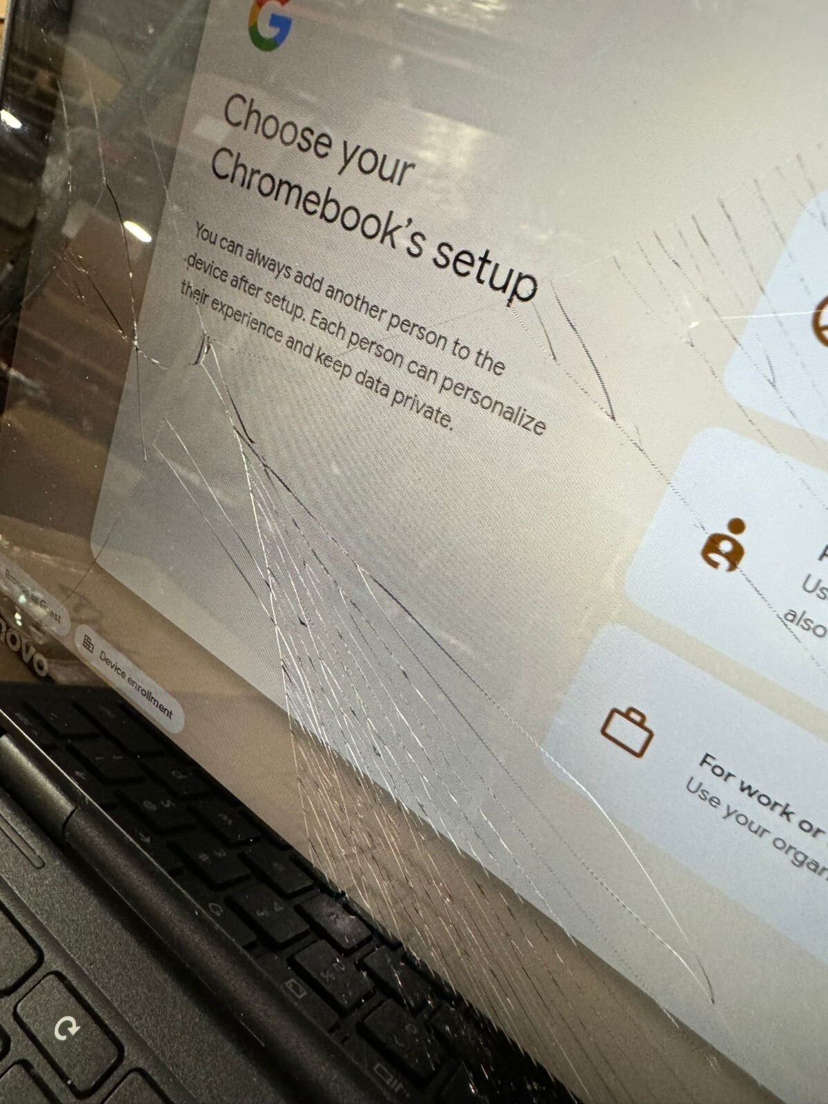 Lenovo 300e Touchscreen Chromebook 11.6″ 4GB 32gb SSD *SEE PHOTOS/DESCRIP.*