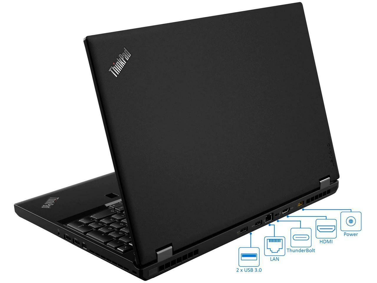 Workstation Lenovo P50 i7-Quad 1TB NVMe SSD+SSD 32GB 15.6″ FHD M1000M 4GB + Dock