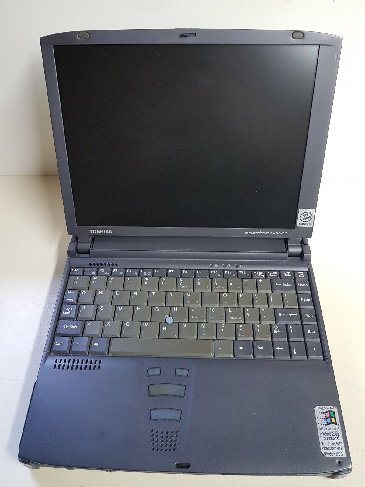 Toshiba Portégé 3480CT Pentium III 600 192MB 10GB Windows 98 SE + MORE *READ*